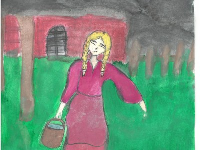 II Intergenerational art competition ”Childhood Memory”-KAT 3 Elena Georgirva Marinova „Pomoc w gospodarstwie”_.jpg